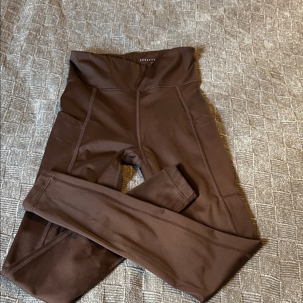 Aeropostale Chocolate Brown Leggings